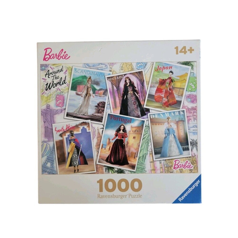 Ravensburger Barbies Around The World 1000 Piece Puzzle